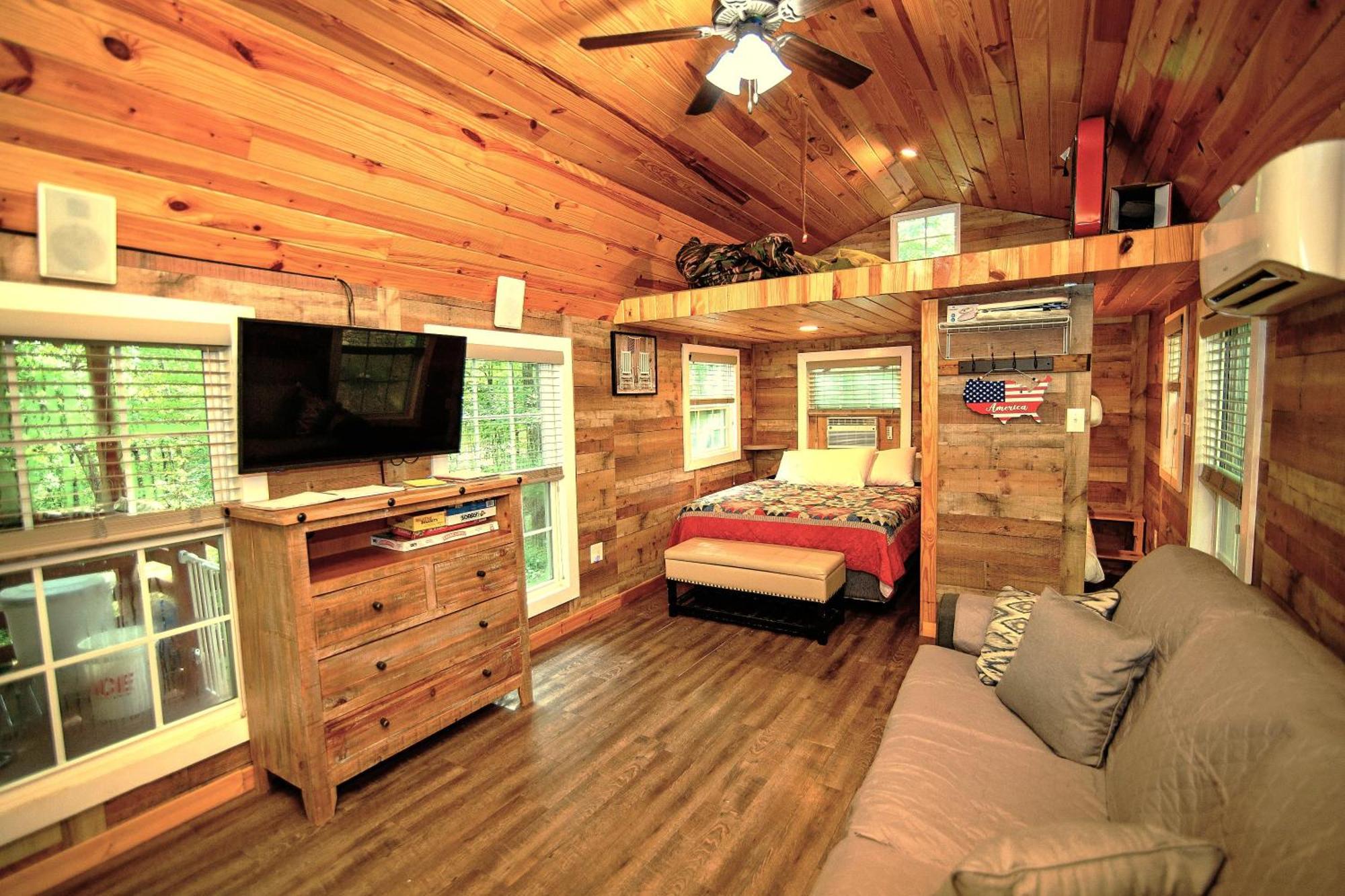 The Americana - Parker Creek Bend Cabins Murfreesboro Exterior foto